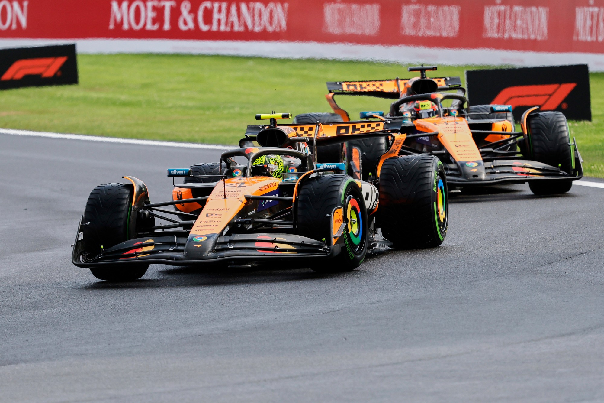 VC Belgicka: Britský pilot Lando Norris (McLaren).