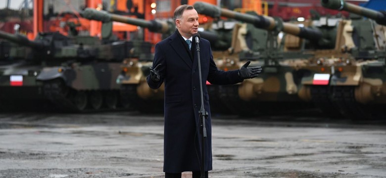 Pierwsze czołgi K2 i armatohaubice K9 w Polsce. Duda zabrał głos