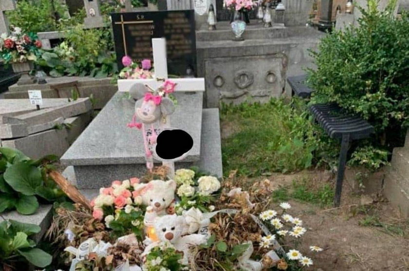 Kalisz: złodziej okradł grób 8-miesięcznej dziewczynki