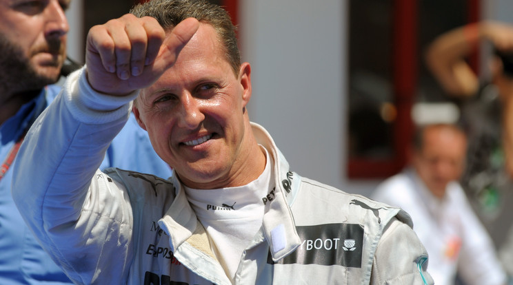 Schumacher most erőt meríthet a harcához / Fotó: AFP