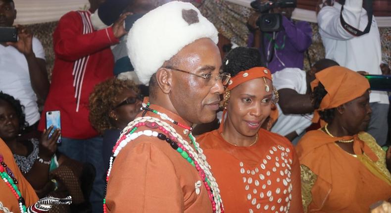 Governor weds in lavish ceremony, Uhuru's mother among those in attendance 