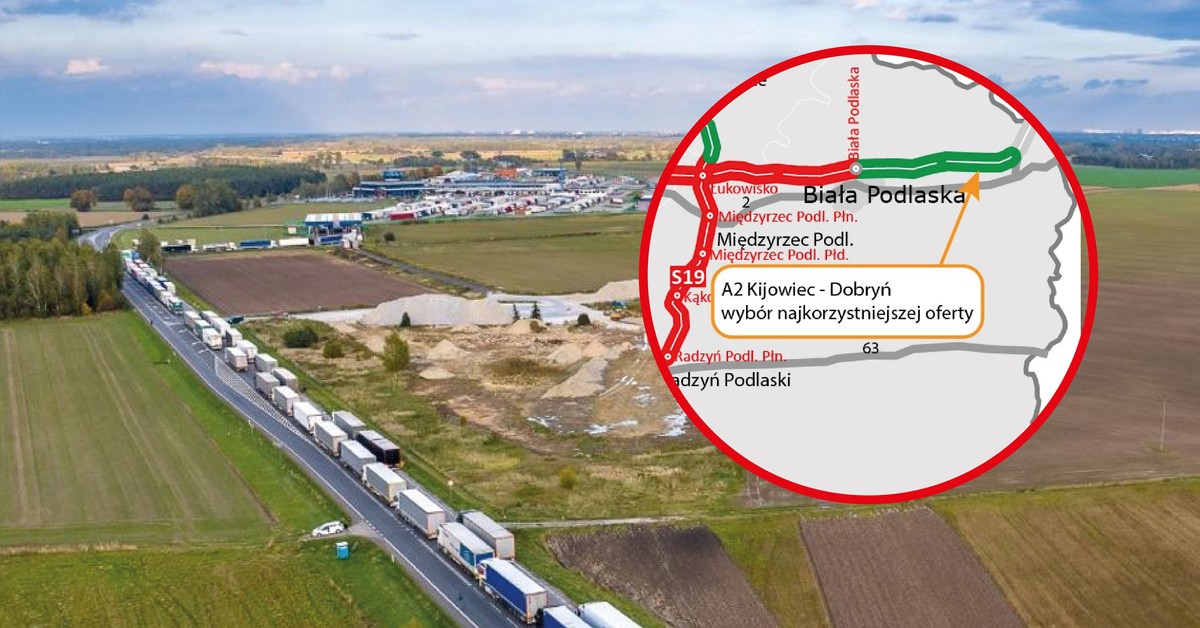 Nowy odcinek A2 w woj. lubelskim. Kierowcy pojadą nim w 2029 r. Znamy potencjalnego wykonawcę