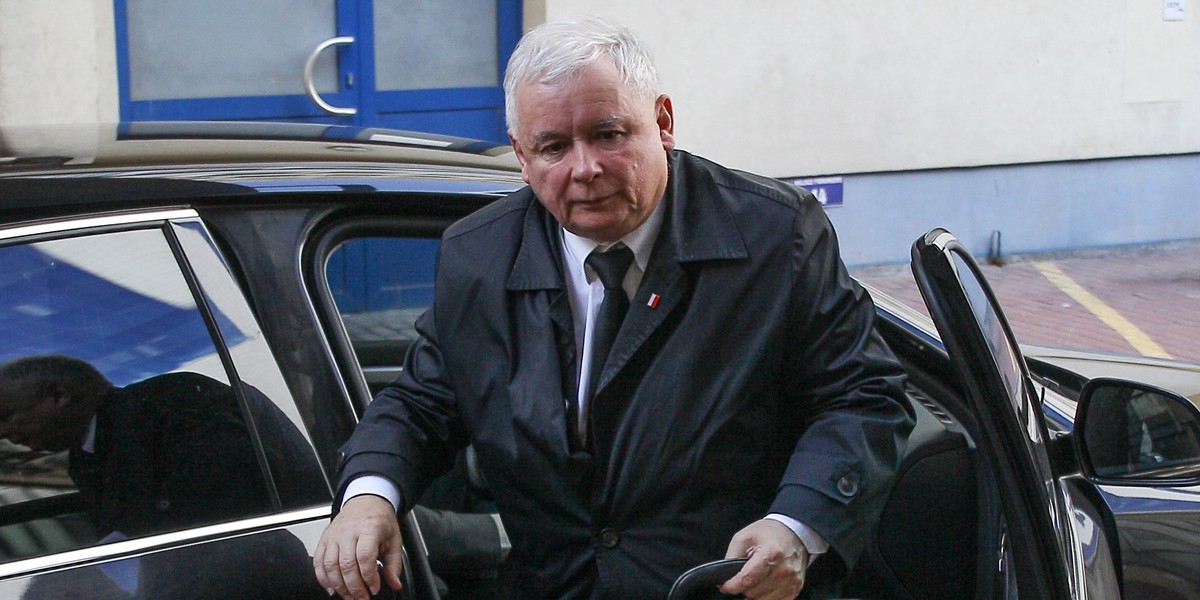 Prezes PiS Jarosław Kaczyński