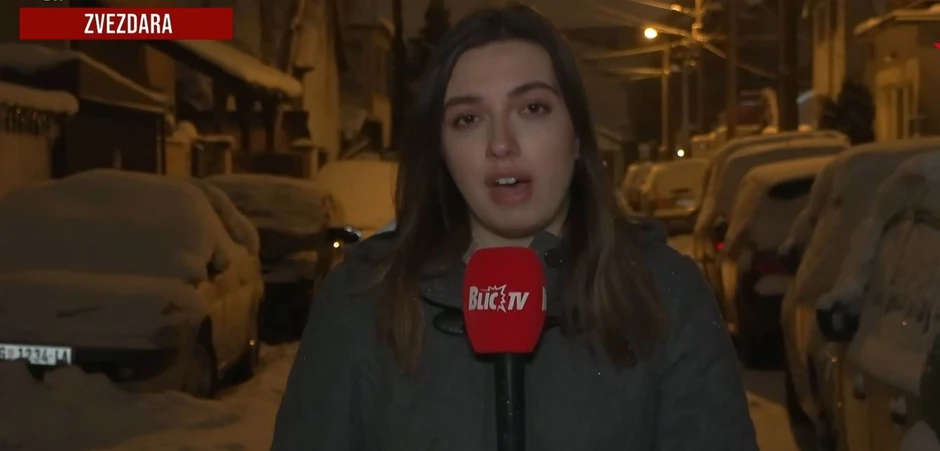 Reporterka Blica na Zvezdari