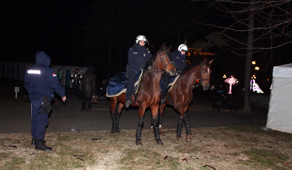 Policajci u uniformama i civilu, službeni psi, komunalna milicija, inspektori...