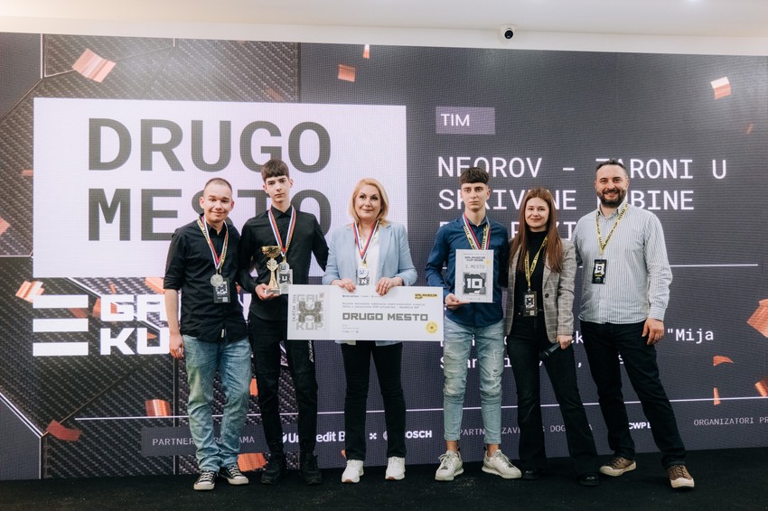 2 mesto, NeoRov - Zaroni u skrivene dubine bez rizika, Elektrotehnička škola  Mija Stanimirović , Niš