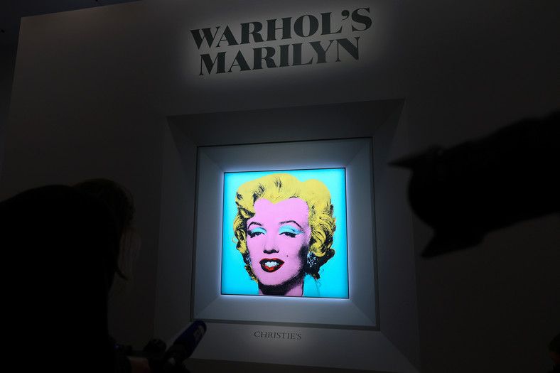 "Shot Sage Blue Marilyn" Andy'ego Warhola 