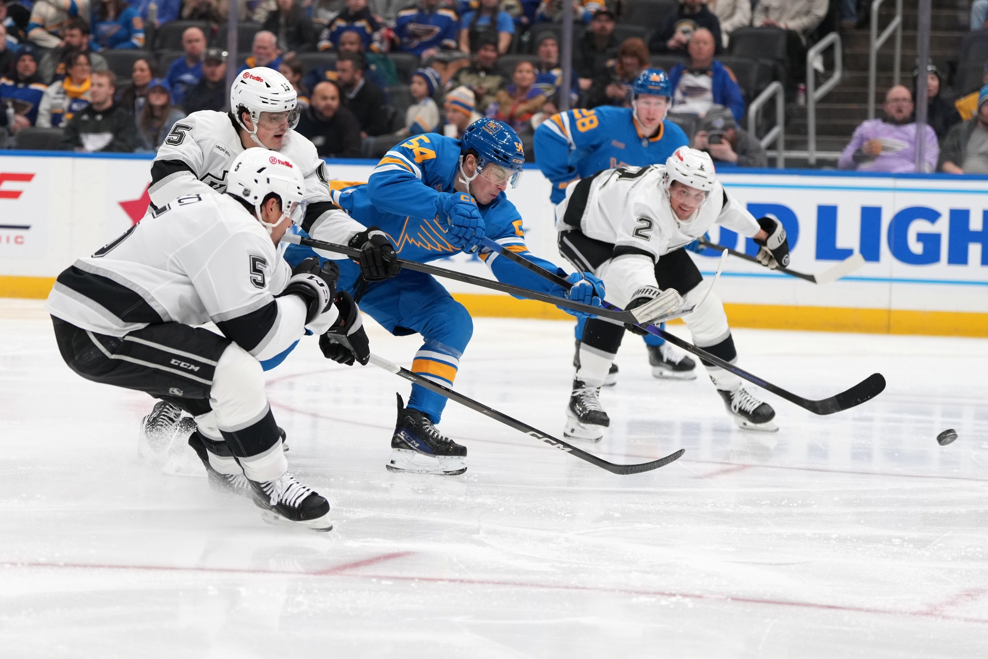 Slovenská hokejista Dalibor Dvorský (St. Louis Blues).