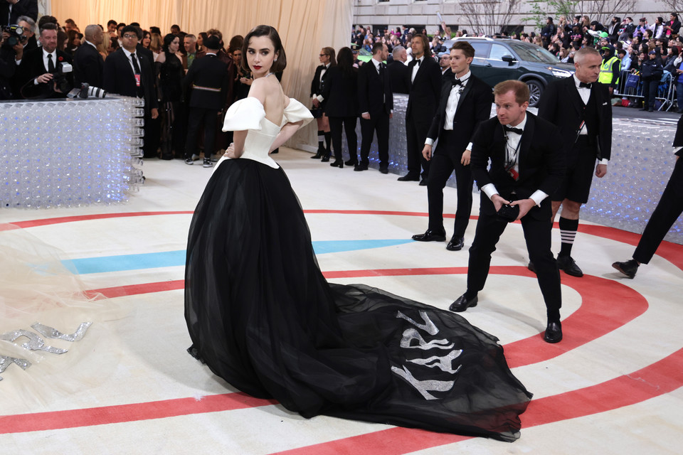 Met Gala 2023. Lily Collins