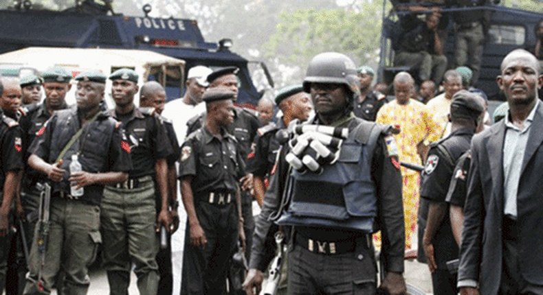 Nigerian Police officers (Punch)