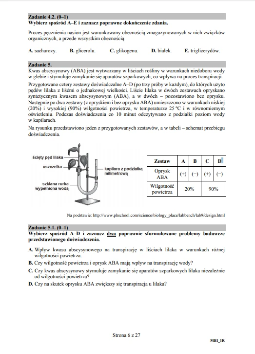 Matura 2019 Biologia Rozszerzona Arkusze I Odpowiedzi Wiadomosci