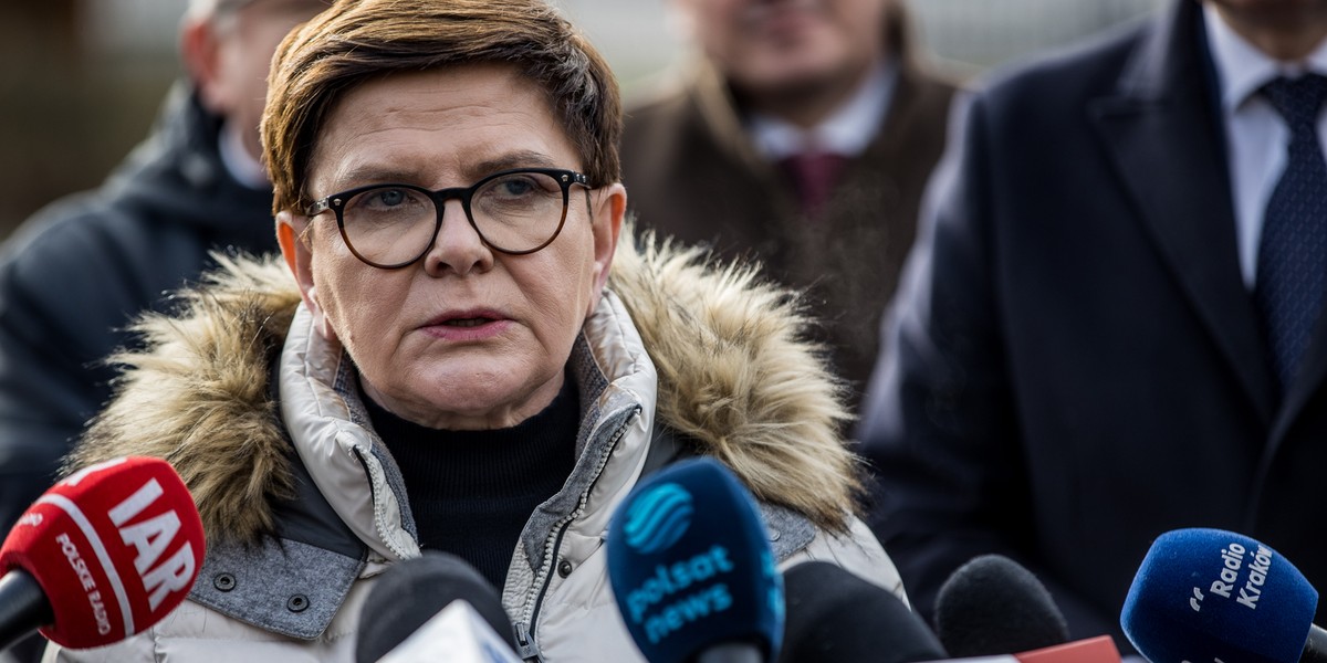 Była premier Beata Szydło.