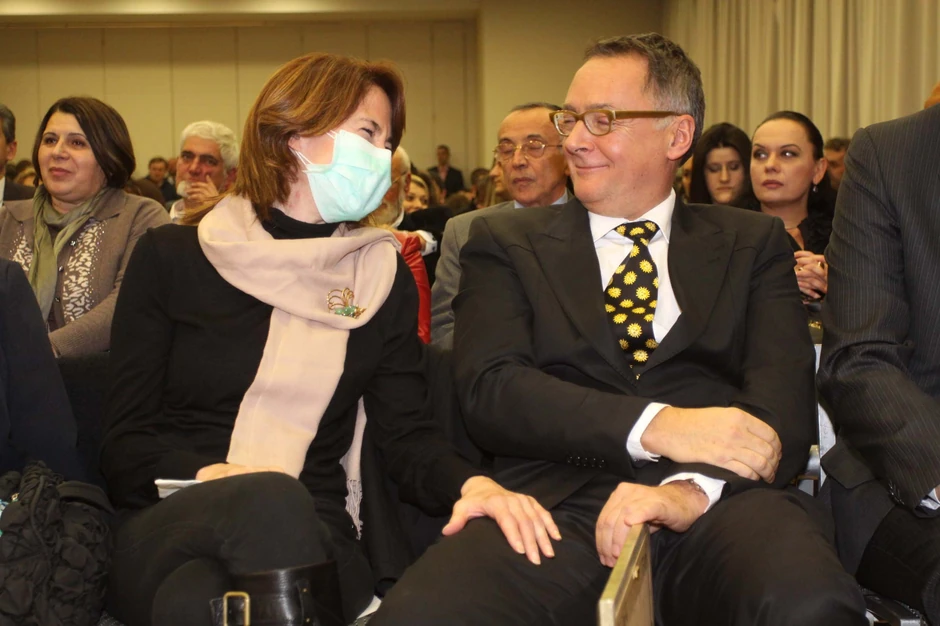 Maja Žeželj sa suprugom Ivanom Stankovićem