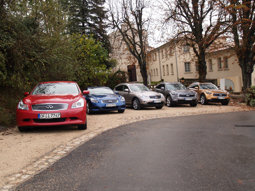 Infiniti w Polsce prezentujemy cztery najnowsze modele FX50s, EX37, G37 i G37 Coupe