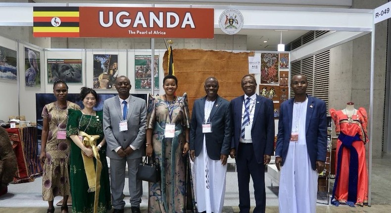 Uganda was well represented at the Tokyo Expo