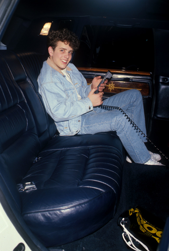 Joey McIntyre - 1990 rok (fot. Getty Images)