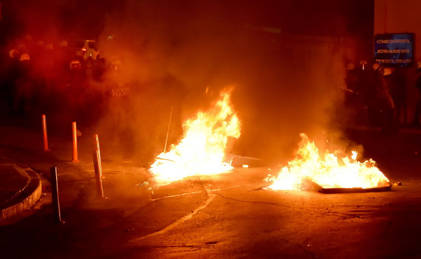 Antyimigrancka demonstracja na Lesbos