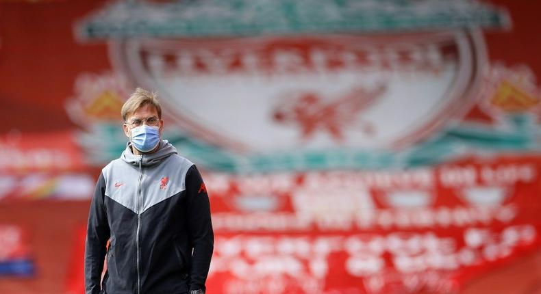 Liverpool's German manager Jurgen Klopp