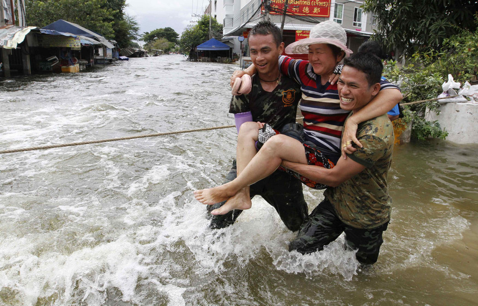 Ogromna powódź w Tajlandii