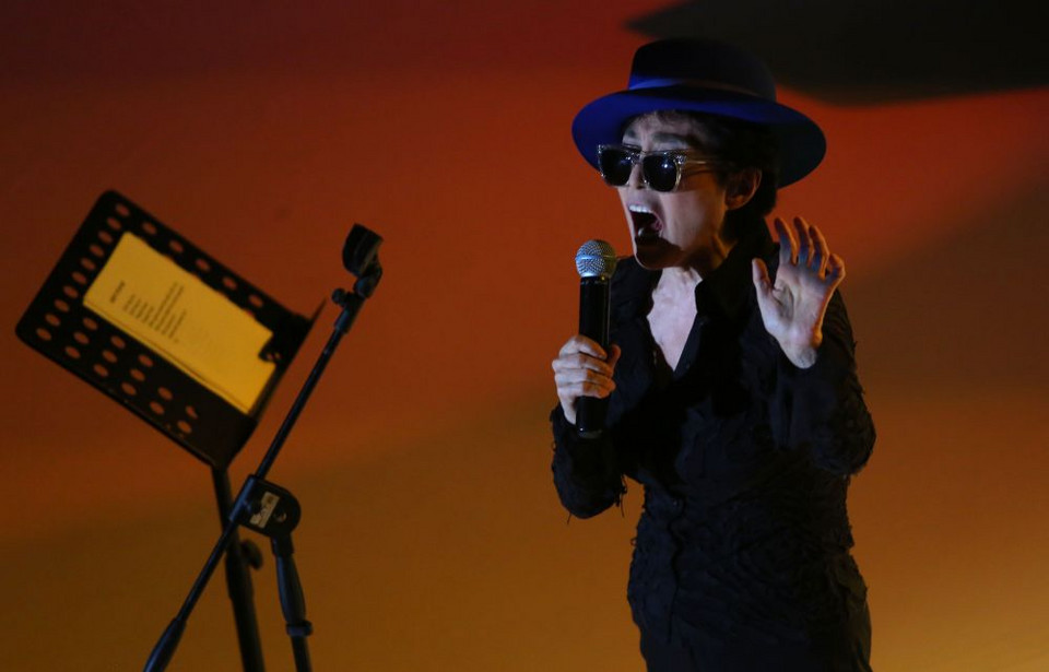 Yoko Ono w Polsce (fot. materiały prasowe festiwalu Transatlantyk Poznań)