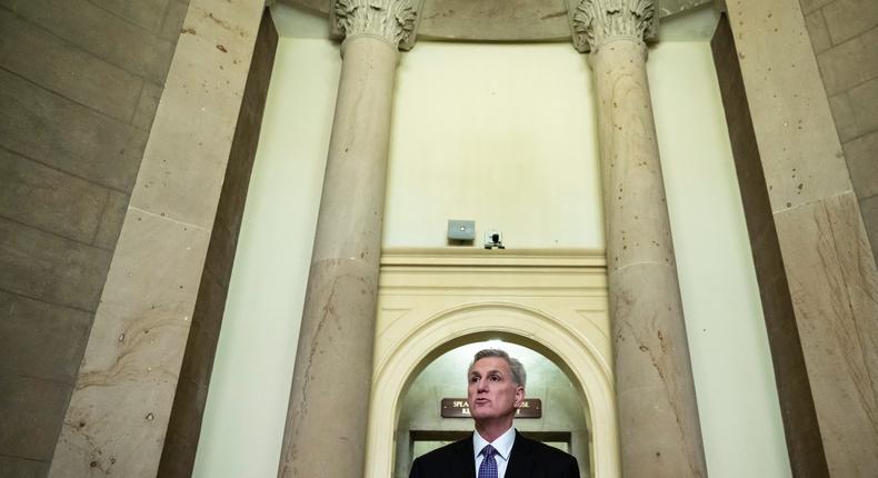 Speaker of the House Kevin McCarthy.Drew Angerer/Getty Images