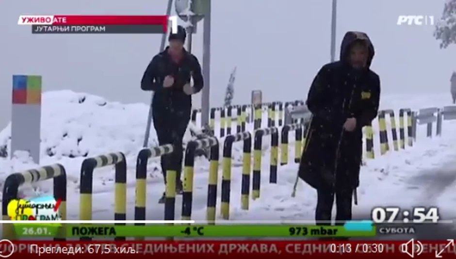 "Nema izgovora da se ne trči"