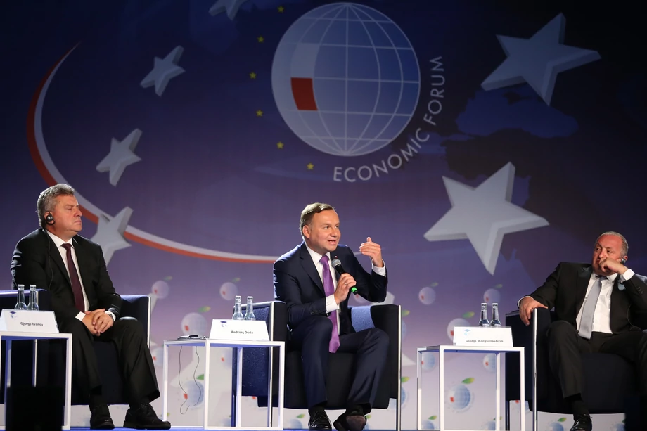 W ubiegłorocznym Forum Ekonomicznym wziął udział m.in. prezydent Andrzej Duda