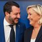 Marine Le Pen i Matteo Salvini