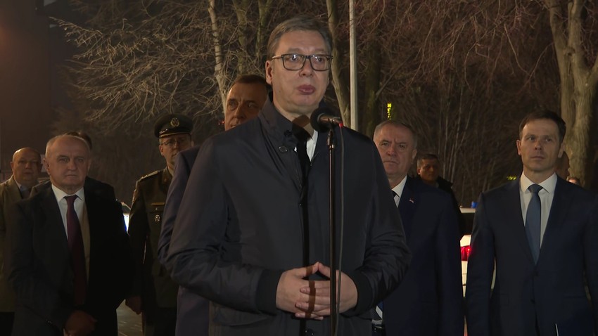 Vučić i Dodik u Banjaluci