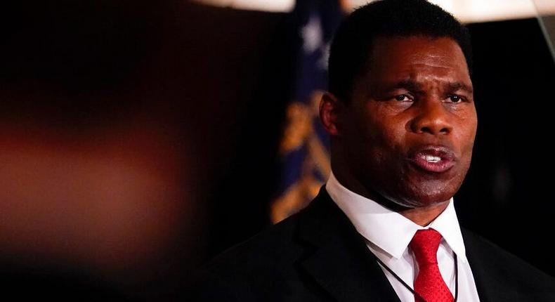 Republican Senate candidate Herschel Walker.