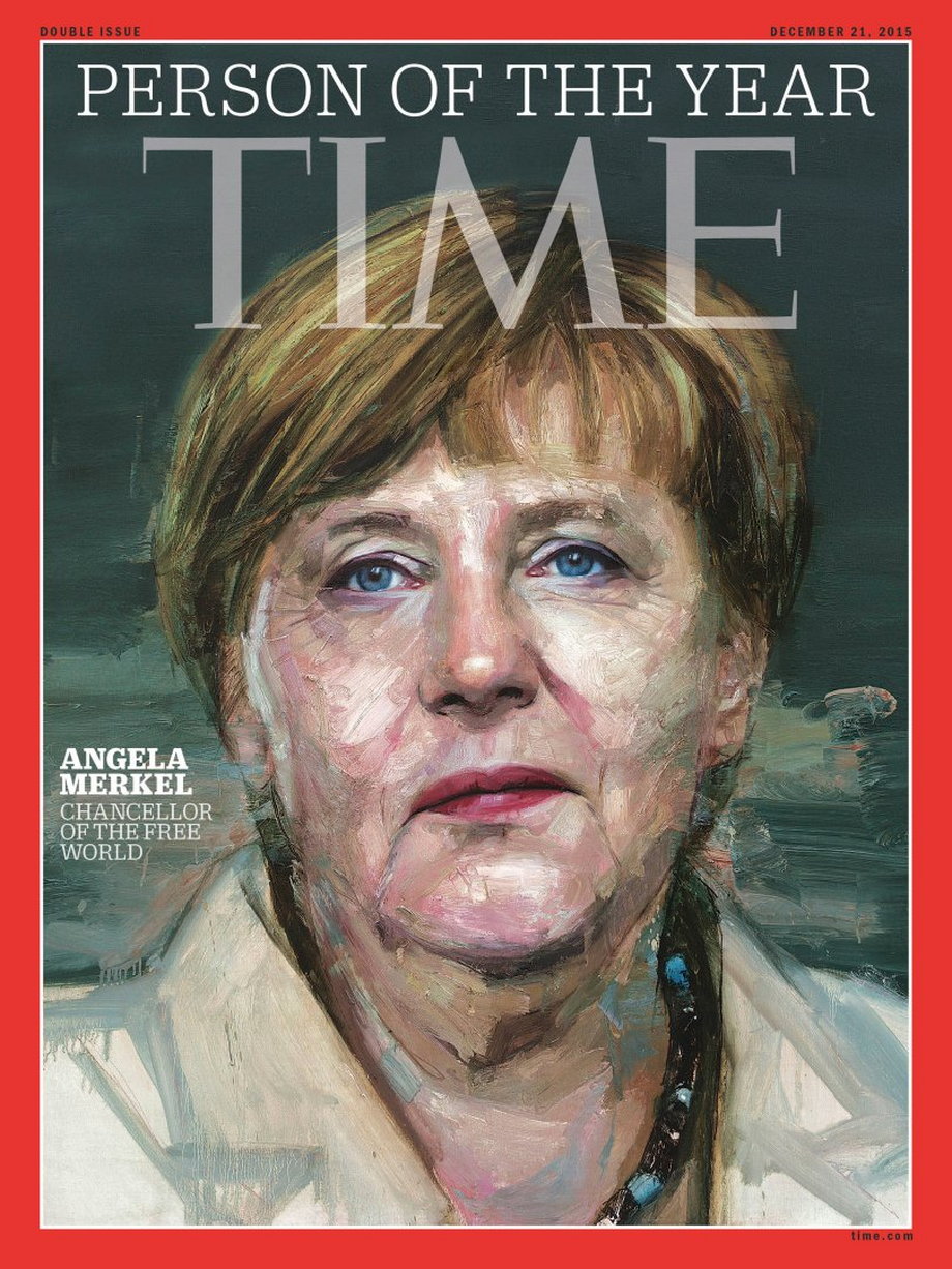 2015 - Kanclerz Niemiec Angela Merkel zapisała się w historii, bo otworzyła granice swojego kraju dla setek tysięcy uchodźców