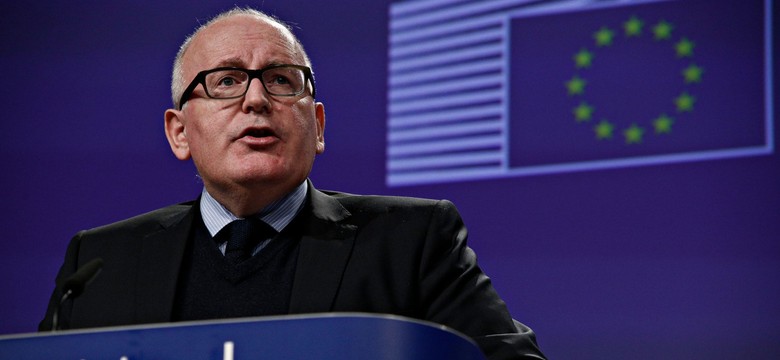 Timmermans poparł Gersdorf w sporze o środki tymczasowe TSUE