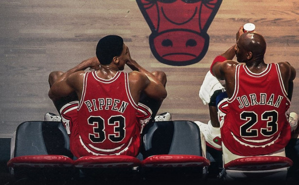 Michael Jordan i Scottie Pippen