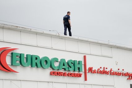 Eurocash po informacji o przejęciu sieci Mila rósł najmocniej na WIG20