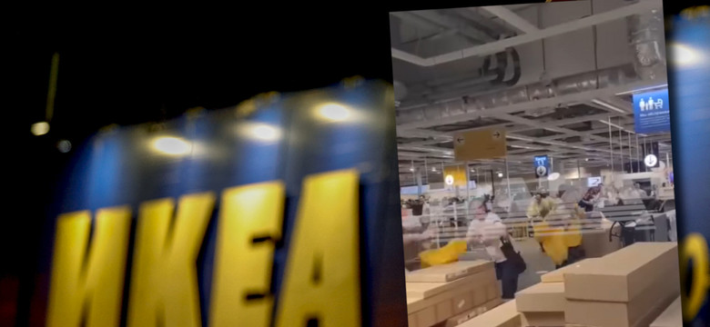 Rosjanie szturmują sklep IKEA. "Jak walka o karpia w Lidlu" [WIDEO]