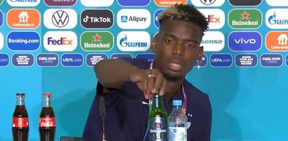 Paul Pogba zaskoczył wszystkich na konferencji! Wykonał „gest Ronaldo”