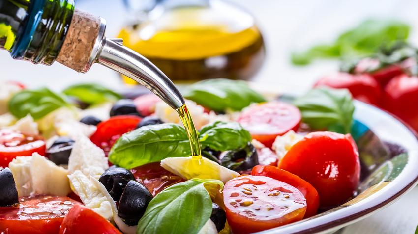 mediterrán diéta, fogyás, étkezés, táplálkozás