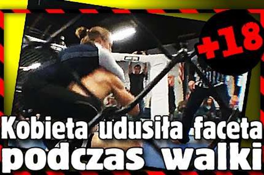 +18 Kobieta udusiła faceta podczas walki