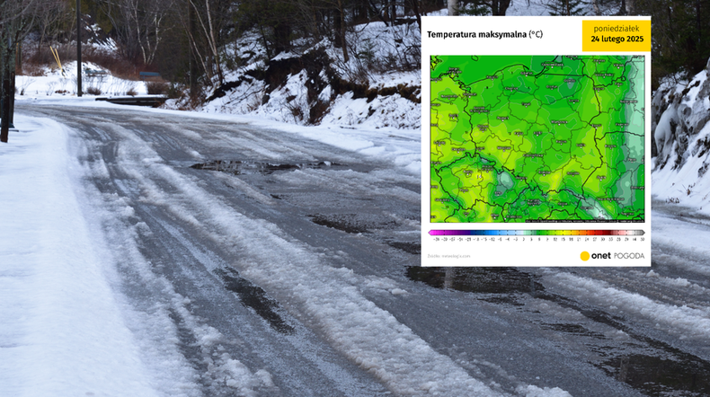 Wiemy, kiedy ustąpi mroźna pogoda. Temperatura wzrośnie powyżej 10 st. C (screen: meteologix.com)