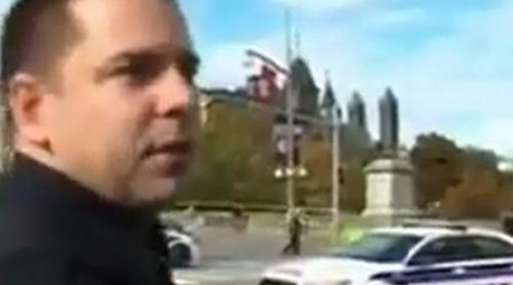 Agyonlőttek egy fegyverest a kanadai parlamentben - videó!