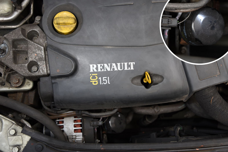Renault Thalia 1.5 dCi – olej silnikowy