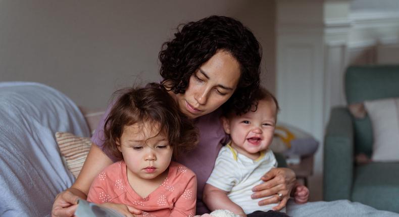 The author struggled to get and stay pregnant for a second time, but she was determined for her daughter not to be an only child like herself.Fly View Productions/Getty Images