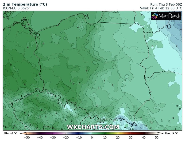 Odwilż w całej Polsce