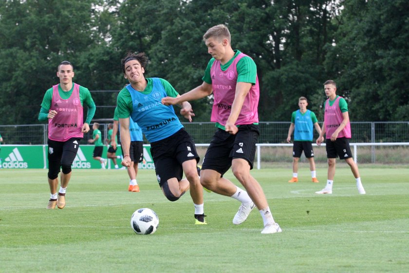 Pilka nozna. Ekstraklasa. Legia Warszawa. Zgrupowanie w Warce. 21.06.2018