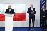 Jarosław Kaczyński, Jarosław Gowin i Zbigniew Ziobro