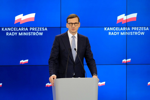 Prezes Rady Ministrów Mateusz Morawiecki