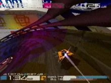 Screen z gry "Wipeout 3"