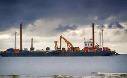 Statek, którym Rosja może samodzielnie ukończyć Nord Stream 2, jest już w Kaliningradzie