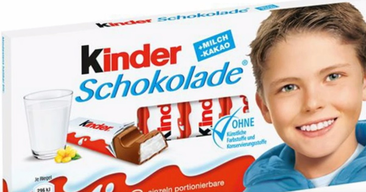 Tak wygląda dzisiaj chłopiec z opakowania Kinder Chocolate Dziecko
