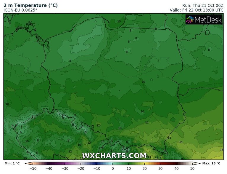 Temperatura mocno spadnie